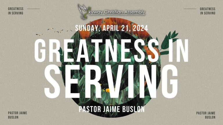 Greatness in Serving