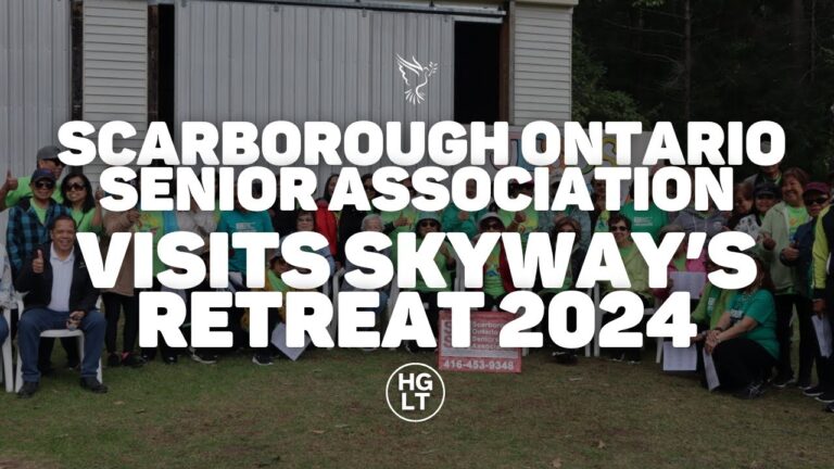 Scarborough Ontario Senior Association Visits Skyway’s Retreat