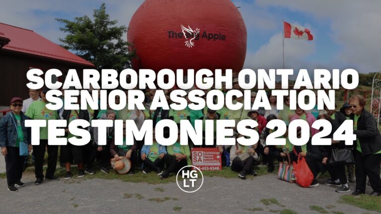 Scarborough Ontario Senior Association Testimonies