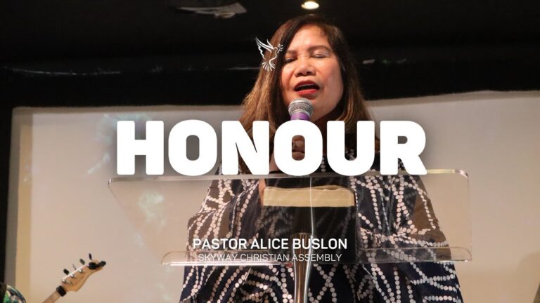 Honour | Pastor Alice Buslon