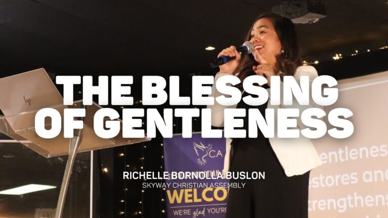 The Blessing Of Gentleness | Richelle Bornolla Buslon