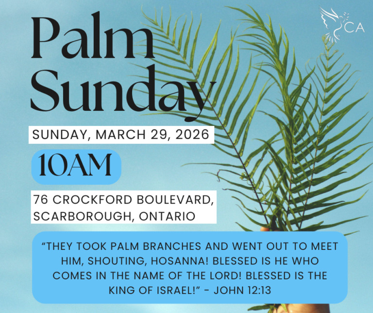 Palm Sunday Service