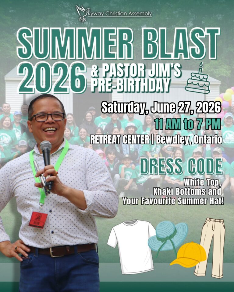 Summer Blast 2026 & Pastor Jaime Buslon’s Pre-Birthday Celebration