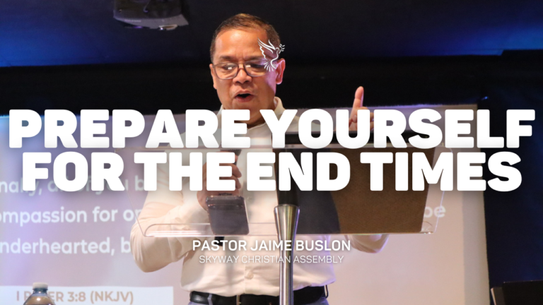 Prepare Yourself | Pastor Jaime Buslon